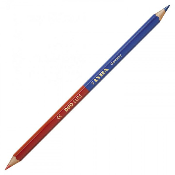 Blau Rote Bleistifte 3 Stück Schreibwaren Schulbedarf Farbstifte Stift Schule