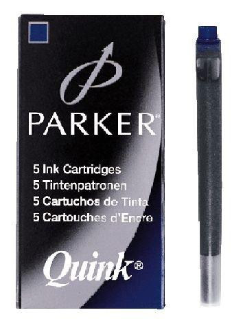 Parker Tintenpatronen blau-schwarz