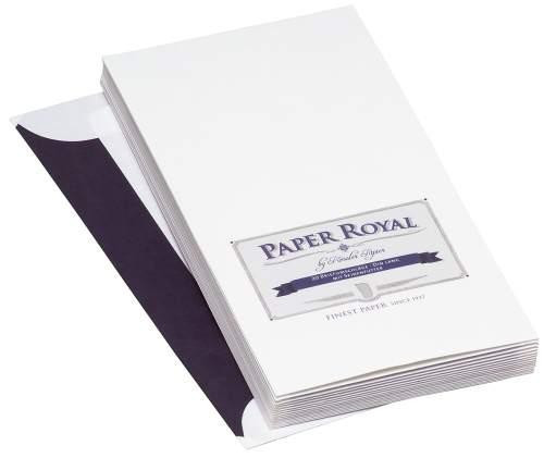 Paper Royal Briefhüllen DIN lang mit Seidenfutter