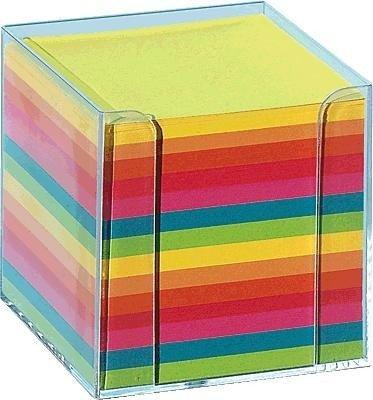 615347-Folia-Notizzettel-mit-Box-glasklar-Neonfarben
