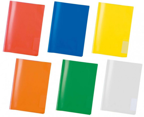 Herma Heftschoner A4 aus transparenten Plastik verschiedene Farben