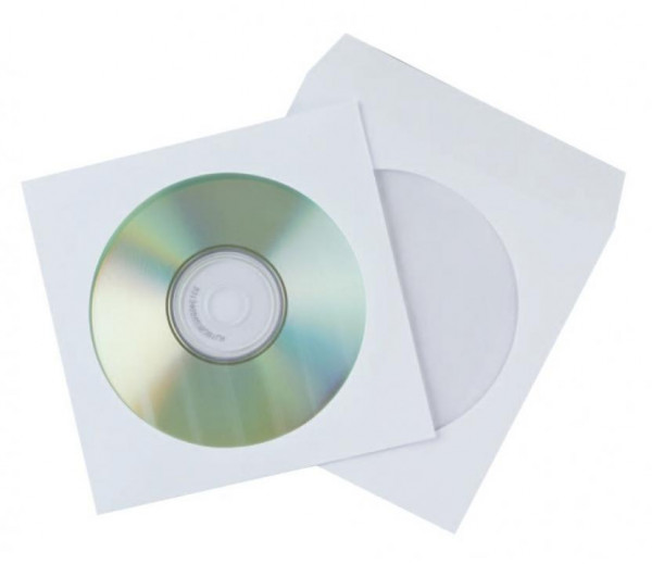 CD Papierhüllen weiß