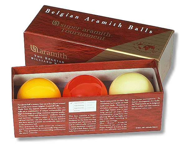 Caromkugeln Carom Kugeln Super Aramith 61,5 mm 