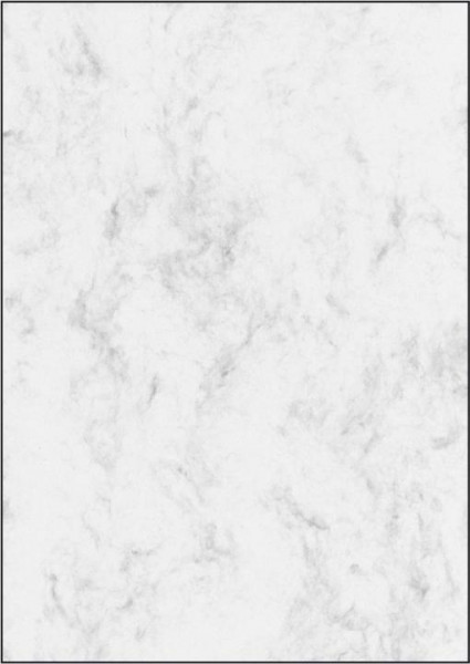 Sigel Design Marmor Papier A4 100 Blatt 90g grau