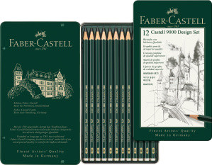 Faber-Castell 9000 Design Set 12 Bleistifte