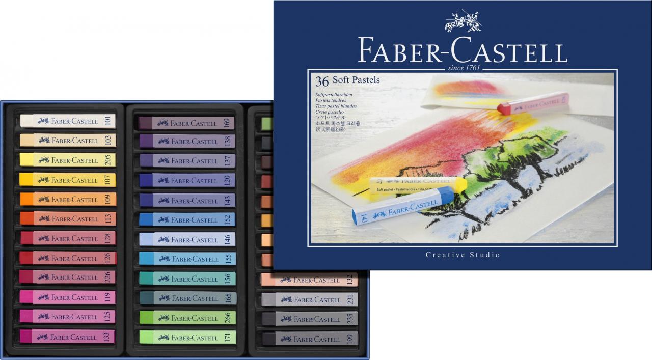 Faber Castell Creative Studio Ölpastellkreiden 36er 