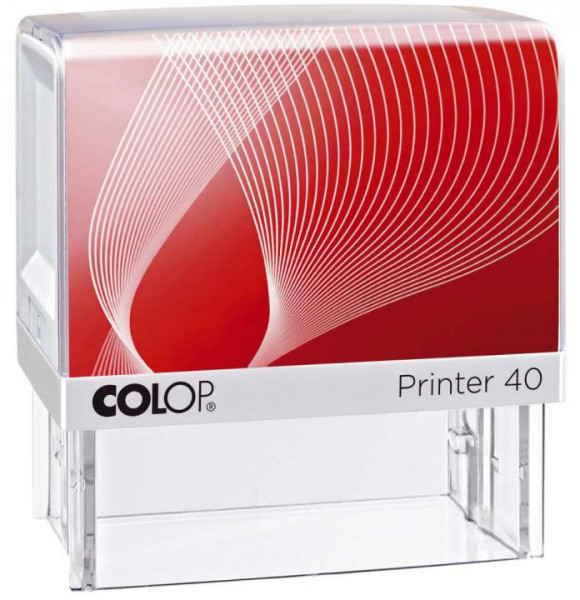 COLOP Printer 40 mit Logo für max. 6 Zeilen mit Logo, 23 x 59 mm